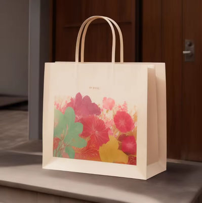 Cheap Price Custom Printed Fashion Recyclable Food Brown Kraft Paper Bag