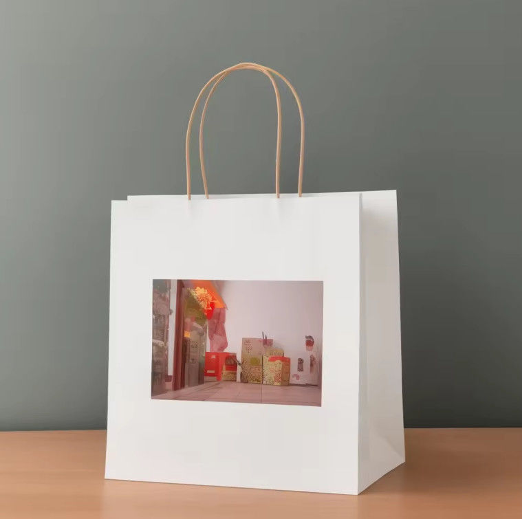 Cheap Price Custom Printed Fashion Recyclable Food Brown Kraft Paper Bag